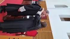 Foto 4 - 3 profesionales de la Administraci&oacute;n de Justicia de Castilla y Le&oacute;n reciben la condecoraci&oacute;n de la Orden de San Raimundo de Pe&ntilde;afort 