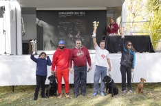 Foto 3 - Estos son los ganadores de la prueba de la Copa de España de Obediencia Canina que ha tenido lugar en Almazán