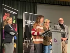 Foto 6 - La Diputaci&oacute;n conmemora el 25N con un acto en &Oacute;lvega