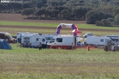 Una imagen de esta mañana de domingo en Campiserrado. /SN