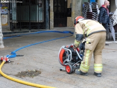Foto 16 - Incendio en la cocina de un c&eacute;ntrico establecimiento de hosteler&iacute;a en Soria