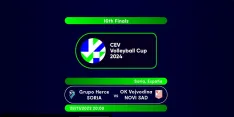 Foto 4 - As&iacute; hemos vivido el Grupo Herce vs OK Vojvodina de la Copa CEV