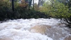 Crecida del río Duero a su paso por Duruelo/ Agustín Sandoval.