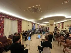 Concierto en la Residencia Fuente del Rey. /Ayto Soria