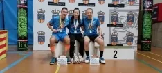 Foto 3 -  Triunfos y medallas para el b&aacute;dminton soriano este fin de semana