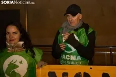 Manifestación de PACMA en contra del Toro Jubilo. /Maria Ferrer
