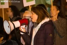 Manifestación de PACMA en contra del Toro Jubilo. /Maria Ferrer