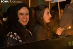 Manifestación de PACMA en contra del Toro Jubilo. /Maria Ferrer