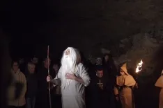 Una imagen de la noche de ayer martes en Ágreda. /AA