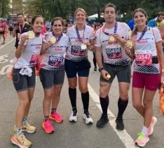 Sorianos en la Maratón de Nueva York.