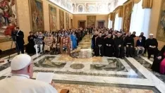 Una imagen de la audiencia papal. /Vaticaniannews