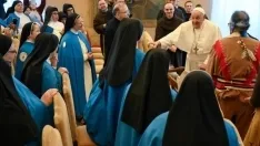 Una imagen de la audiencia papal. /Vaticaniannews