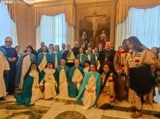 Una imagen de la presencia agredeña hoy en el Vaticano. /SN