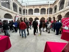 Foto 15 - Las empresas sorianas se re&uacute;nen en El Burgo para ofertar 180 puestos de trabajo: cocineros, conductores o veterinarios
