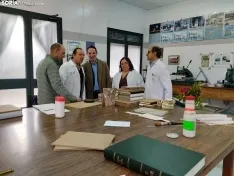 Visita institucional a la residencia San José en El Burgo. 