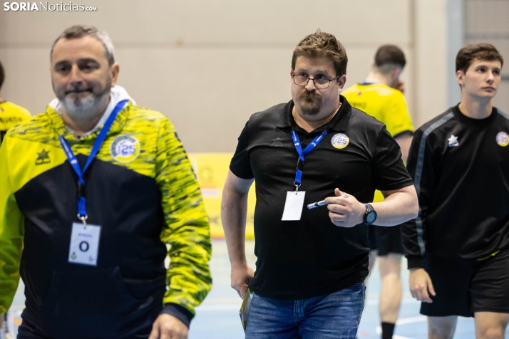 El BM Soria se reencontrará con Javi Castillo en un partido exigente ante Santoña en lo alto de la tabla