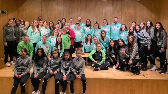 El CD San José, en el coloquio y documental ‘Campeonas’