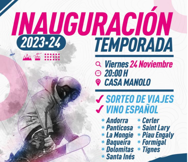 El Centro Excursionista Soriano celebra esta tarde su fiesta de inauguración de la temporada