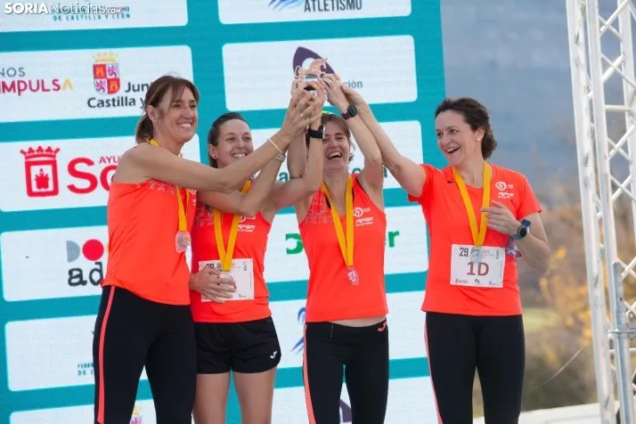 Carrera de relevos de mujeres Soria