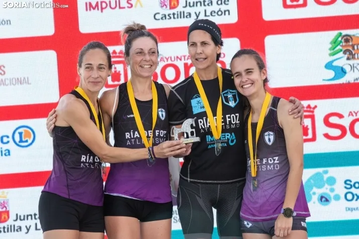 Carrera de relevos de mujeres Soria