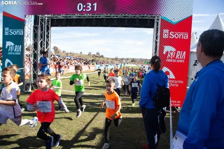 Carrera de relevos de mujeres Soria