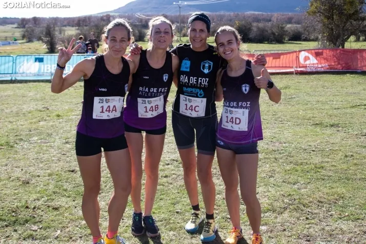 Carrera de relevos de mujeres Soria