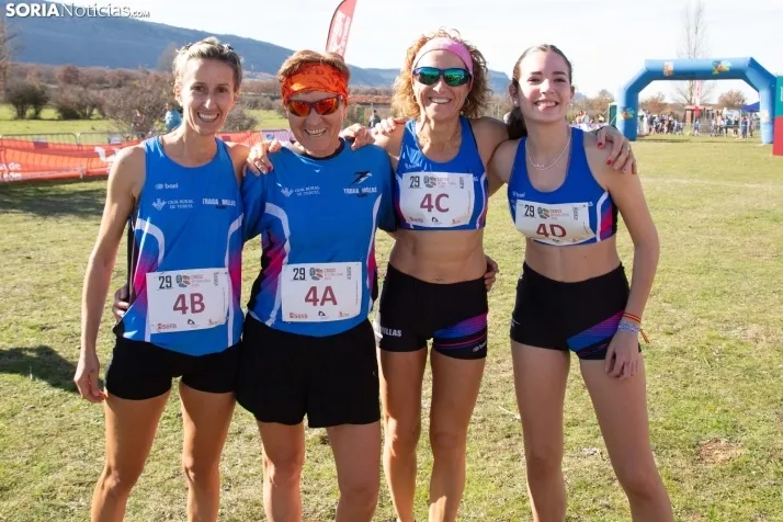 Carrera de relevos de mujeres Soria