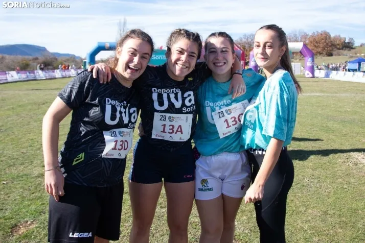 Carrera de relevos de mujeres Soria