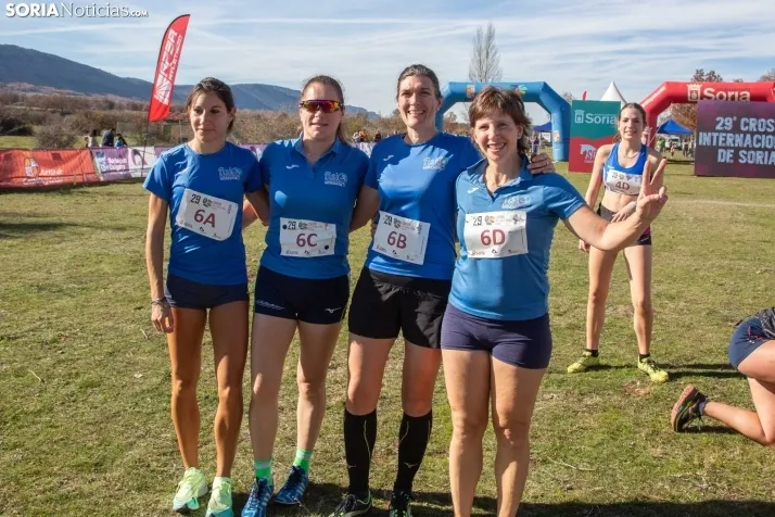 Carrera de relevos de mujeres Soria