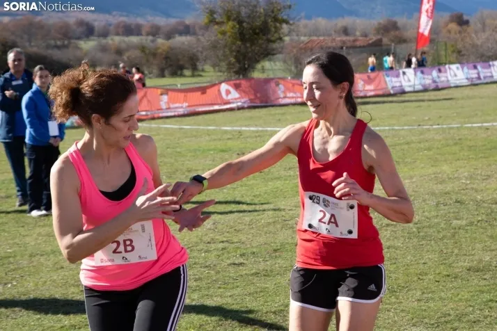 Carrera de relevos de mujeres Soria
