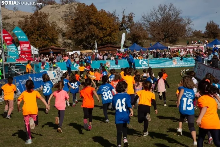 Carrera de relevos de mujeres Soria