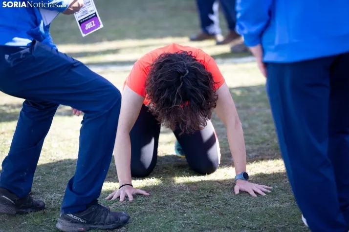 Carrera de relevos de mujeres Soria