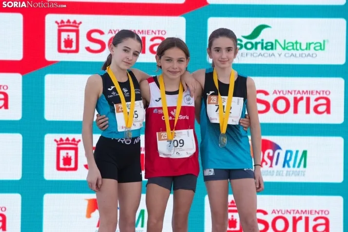 Carrera de relevos de mujeres Soria