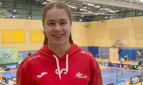 Daniela Corchón afronta el Nacional sub17 de bádminton