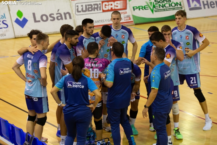 Toribio, sobre el partido de vuelta de la Copa CEV: Lo encaramos como si fuera una final