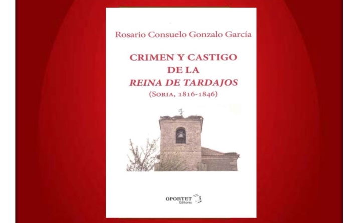 El Casino albergará la presentación de Crimen y castigo de la Reina de Tardajos de Rosario Consuelo Gonzalo