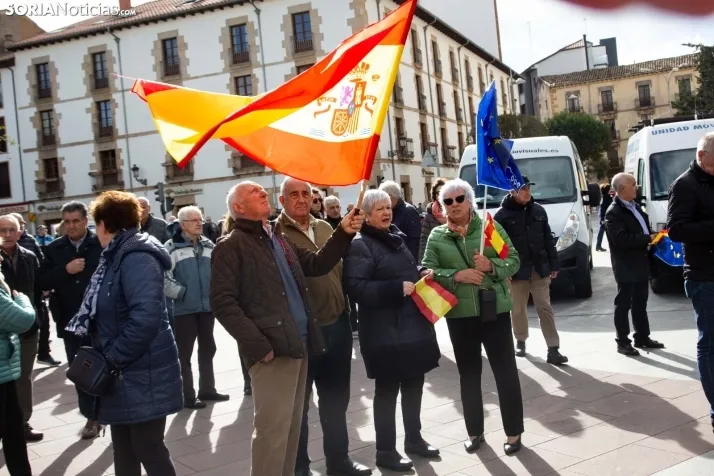 Manifestación Soria contra la amnistía