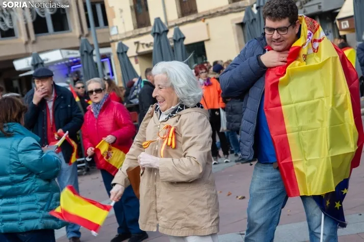 Manifestación Soria contra la amnistía
