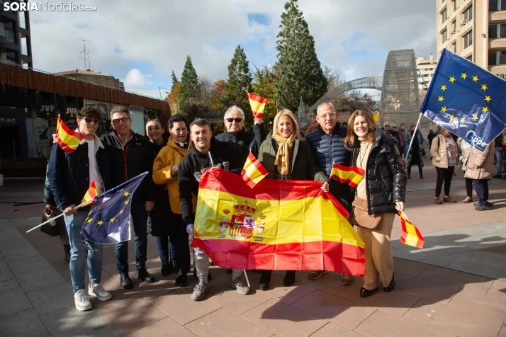 Manifestación Soria contra la amnistía