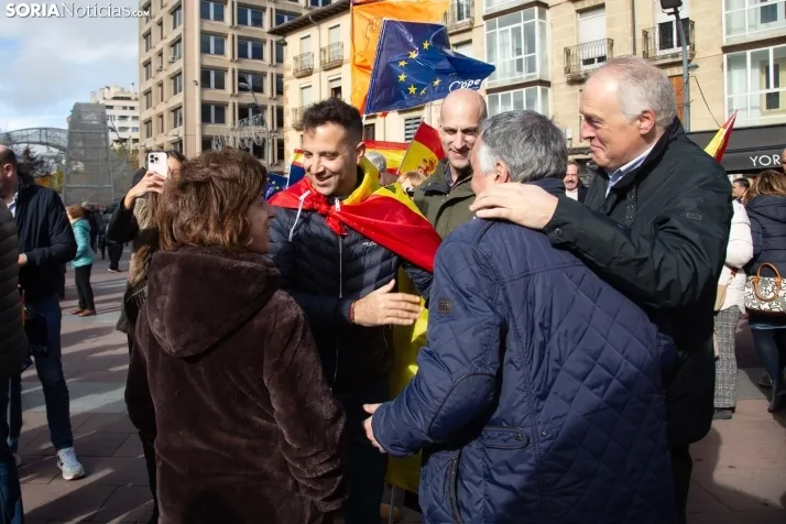 Manifestación Soria contra la amnistía