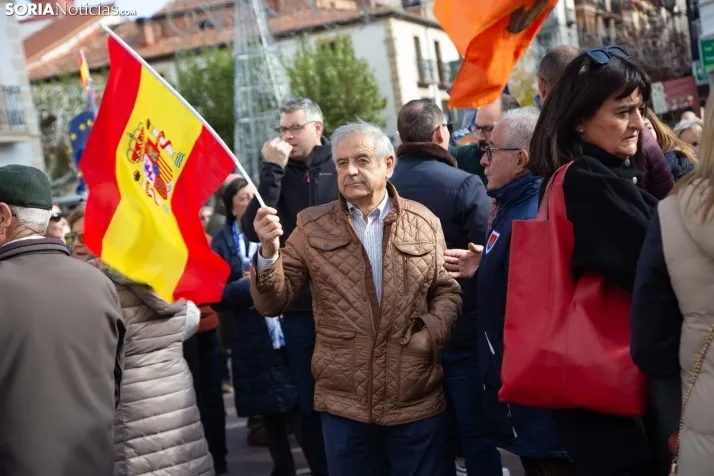 Manifestación Soria contra la amnistía