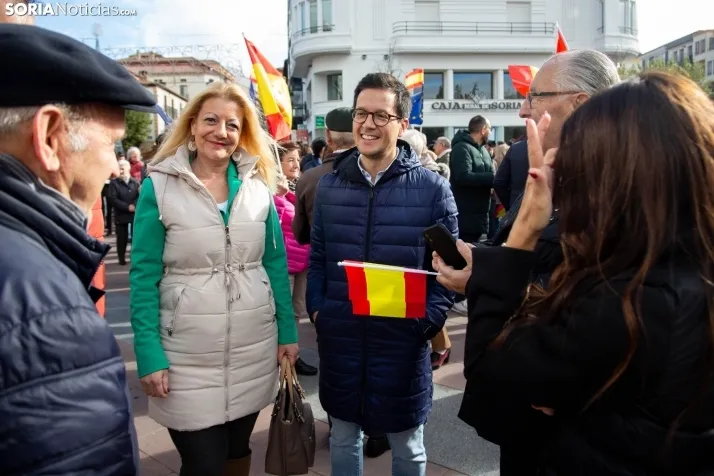 Manifestación Soria contra la amnistía