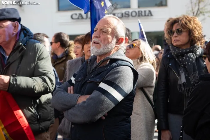 Manifestación Soria contra la amnistía