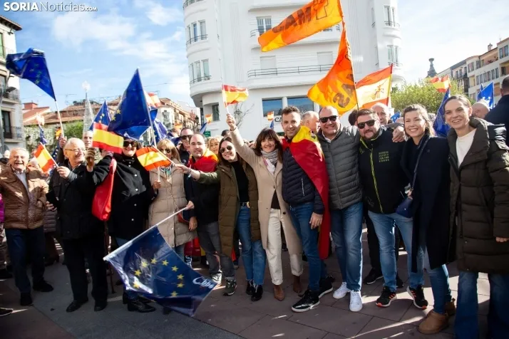 Manifestación Soria contra la amnistía
