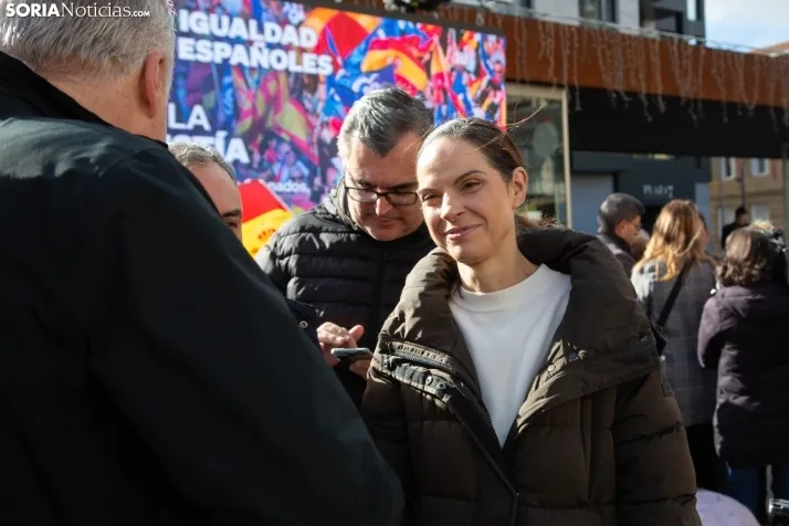 Manifestación Soria contra la amnistía