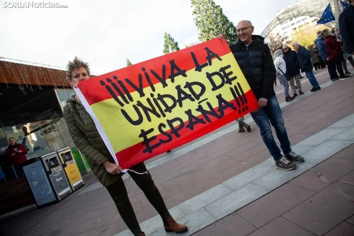 Manifestación Soria contra la amnistía
