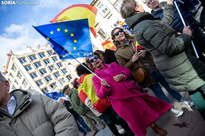 Manifestación Soria contra la amnistía