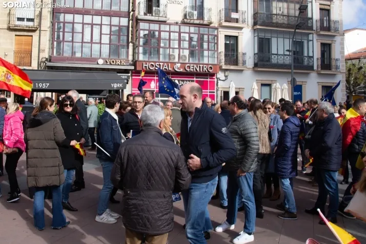 Manifestación Soria contra la amnistía