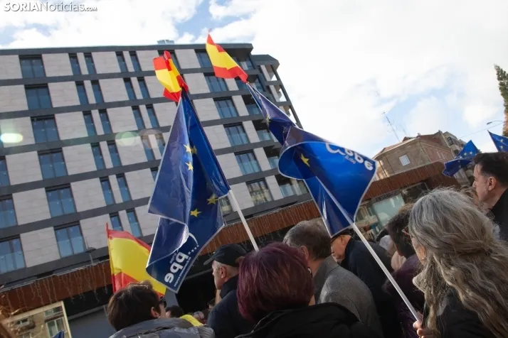 Manifestación Soria contra la amnistía
