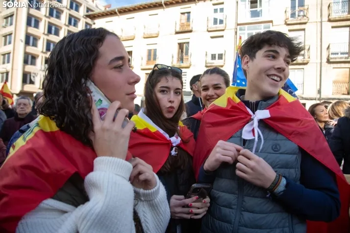 Manifestación Soria contra la amnistía
